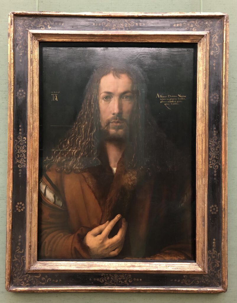 Selbstbildnis im Pelzrock, Albrecht Dürer, 1500